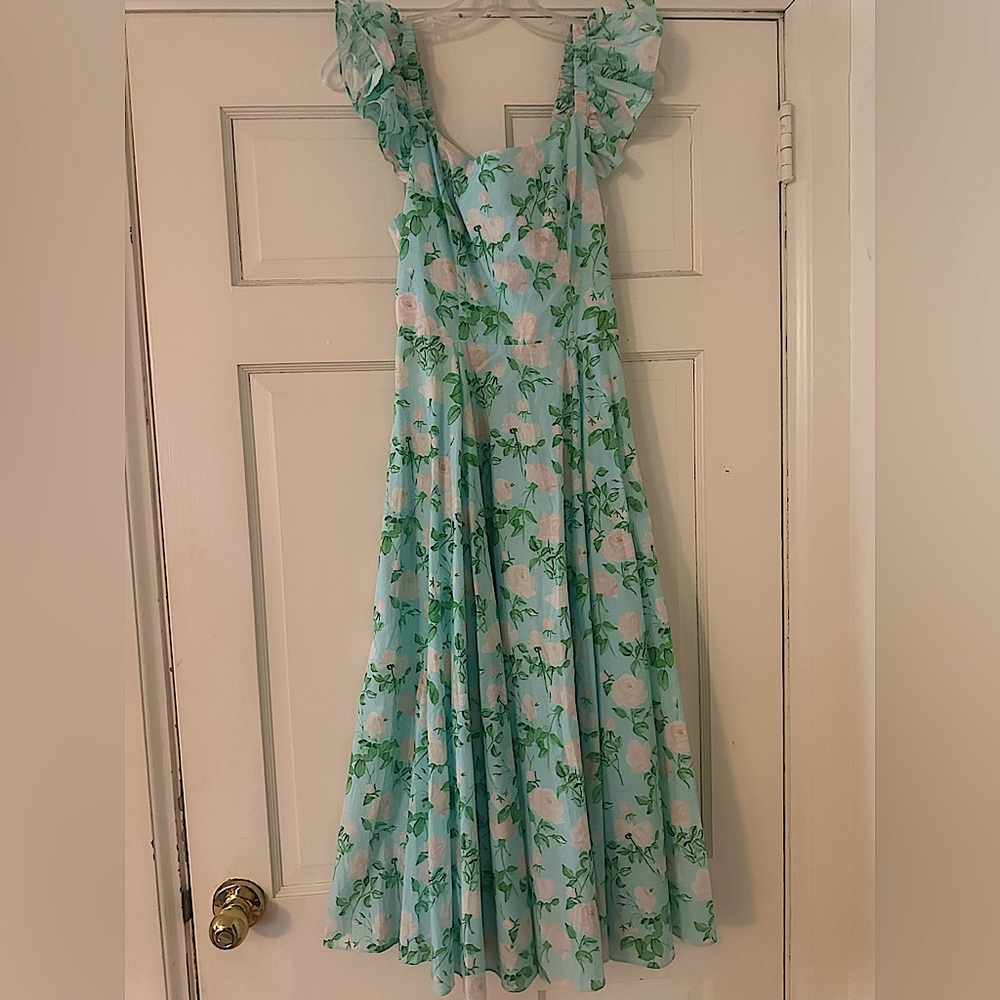 Hill House Home flutter sleeve dress size small